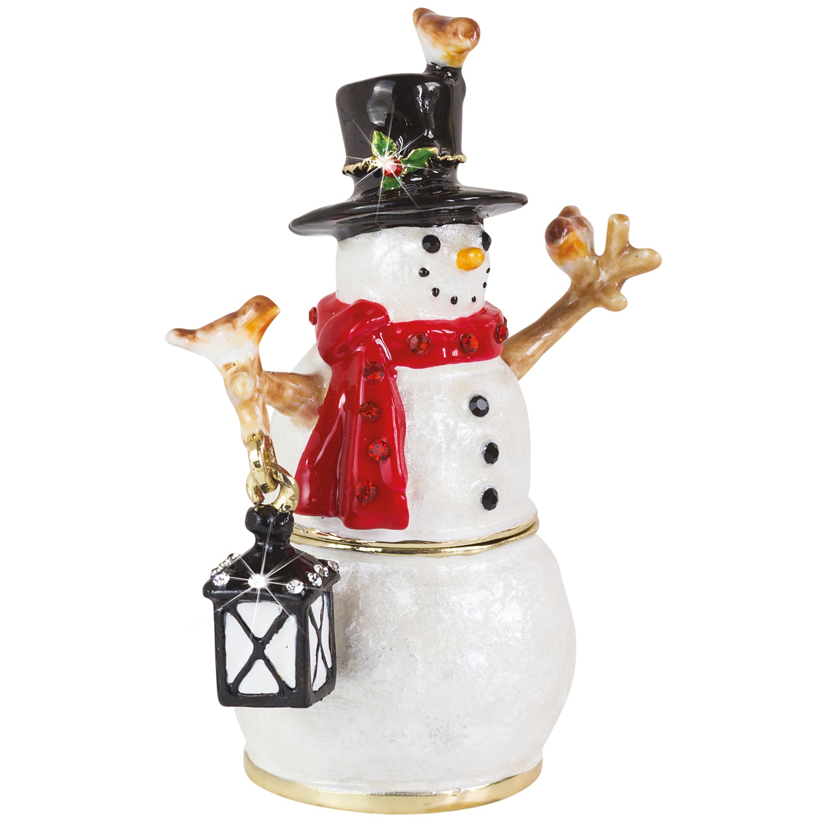 Craycombe Trinkets Snowman and Robins