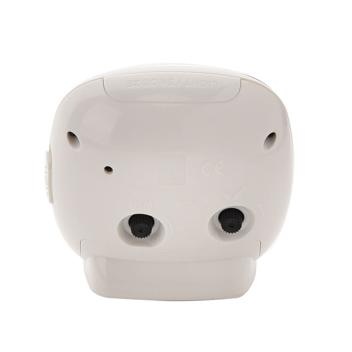 Hometime Alarm Clock Dome Lens Sweep Snooze Light - Ivory