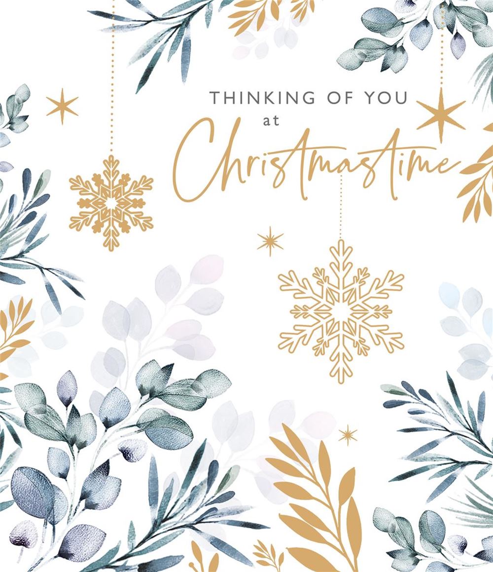 Thinking of You at Christmas Card