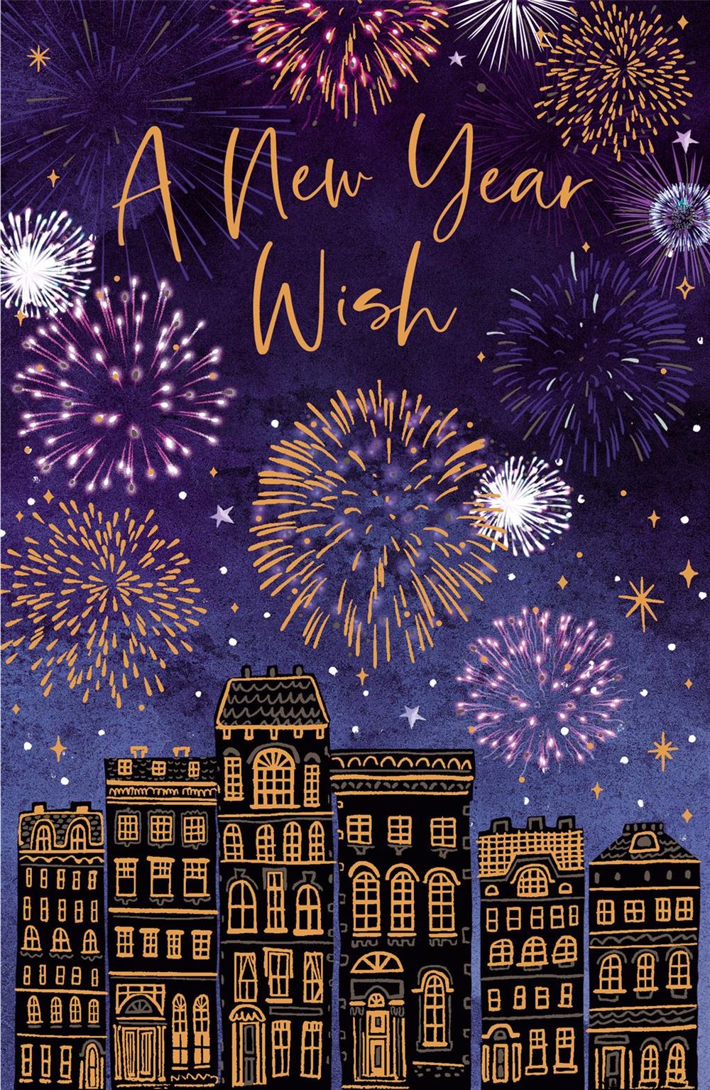 A New Year Wish Card