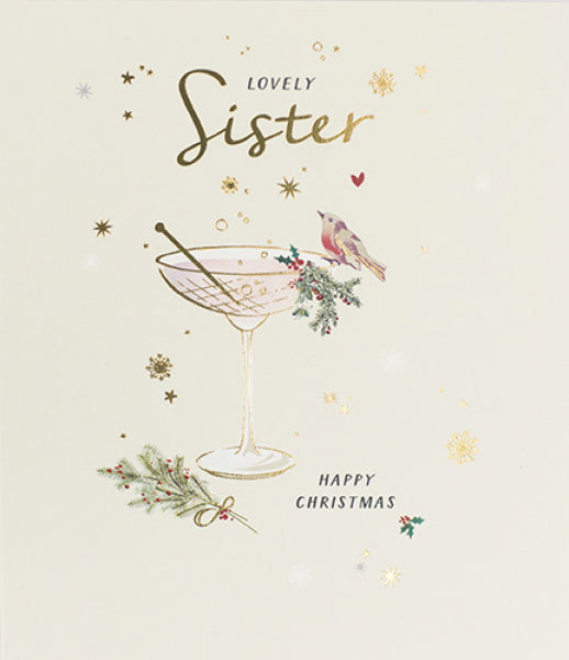 Sister Christmas Card