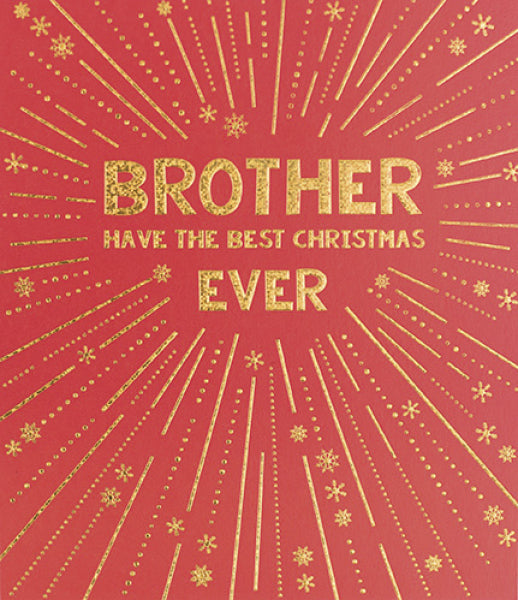 Brother Have The Best Christmas Card