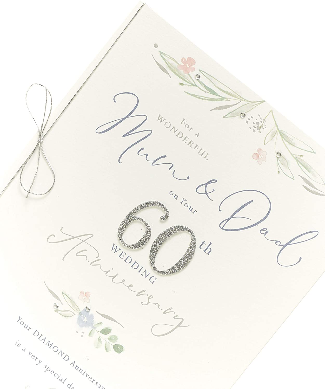 Mum and Dad 60th Wedding Anniversary Card