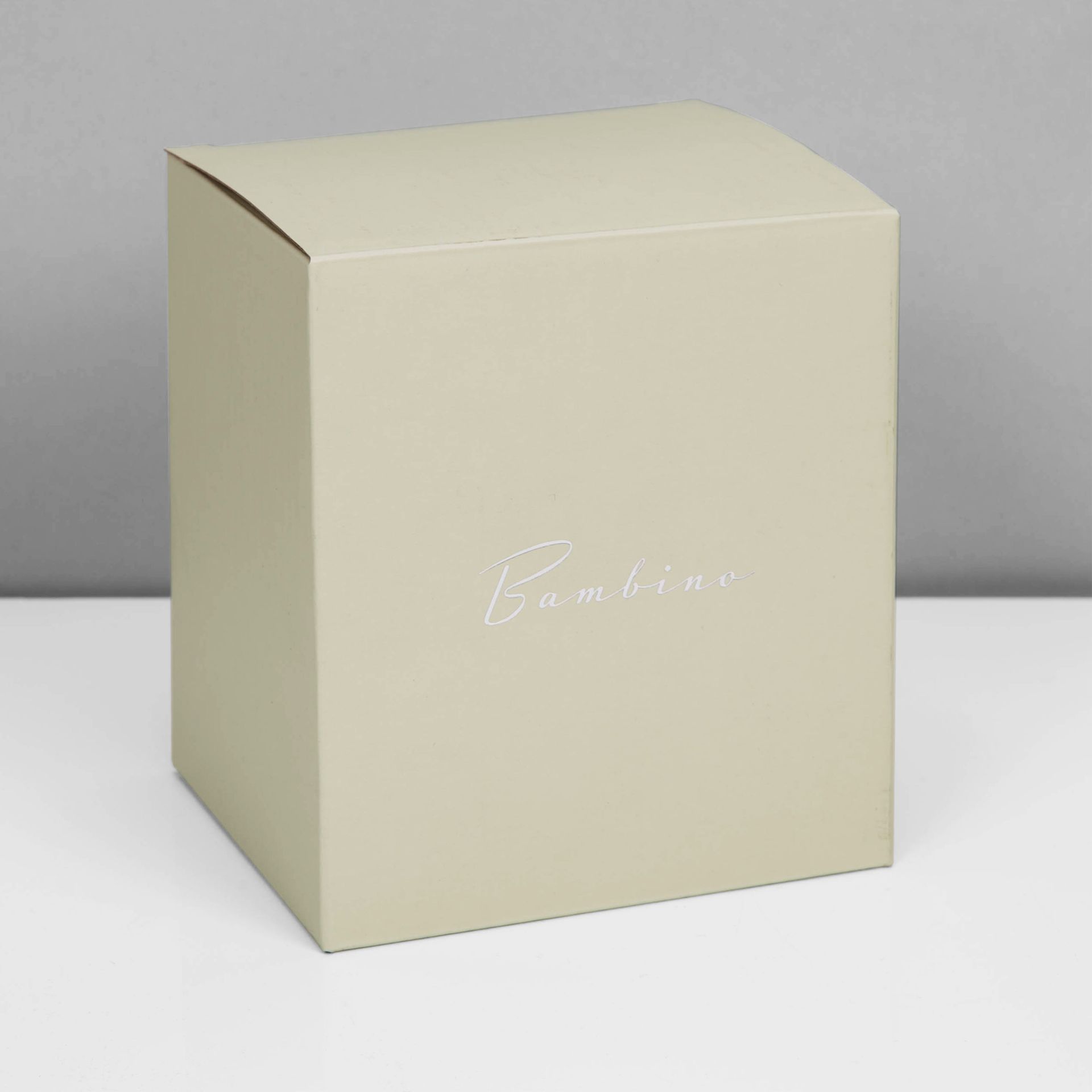Bambino Silver Plated Money Box - Cube A B C
