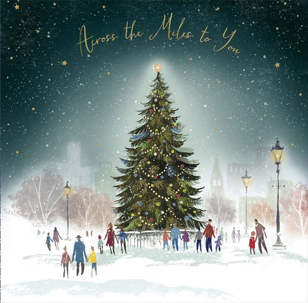 Across The Miles Christmas Card