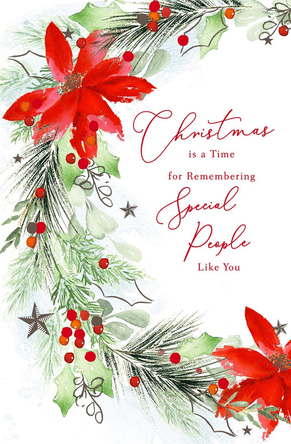 Christmas is A Yime for Remembering Special People Like You Card