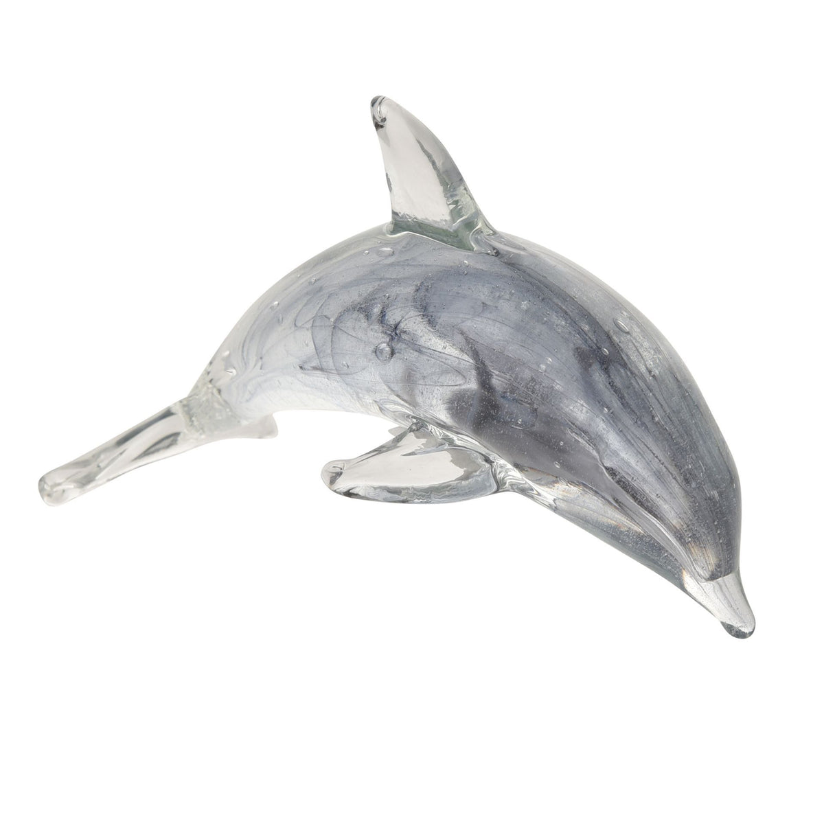 Objets d'art Glass Figurine - Shimmer Dolphin