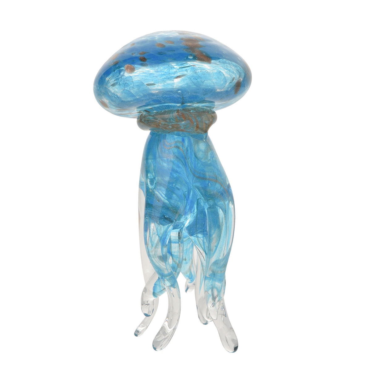 Objets d'art Glass Figurine - Jellyfish