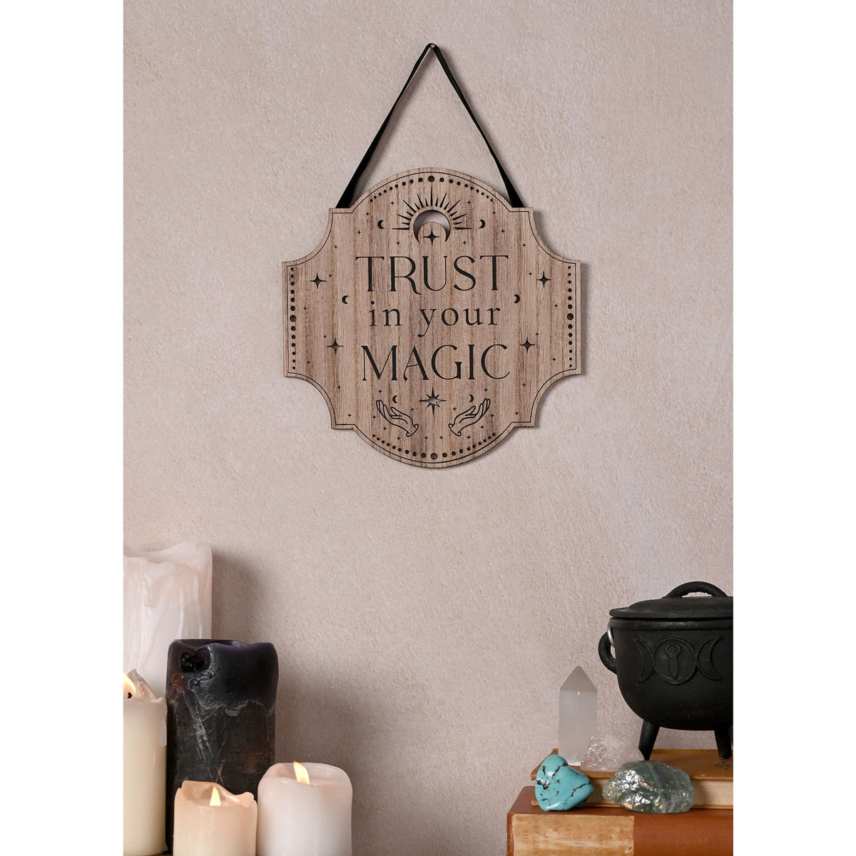 Juliana Mystic Legends Hanging Plaque "Trust In Your Magic"