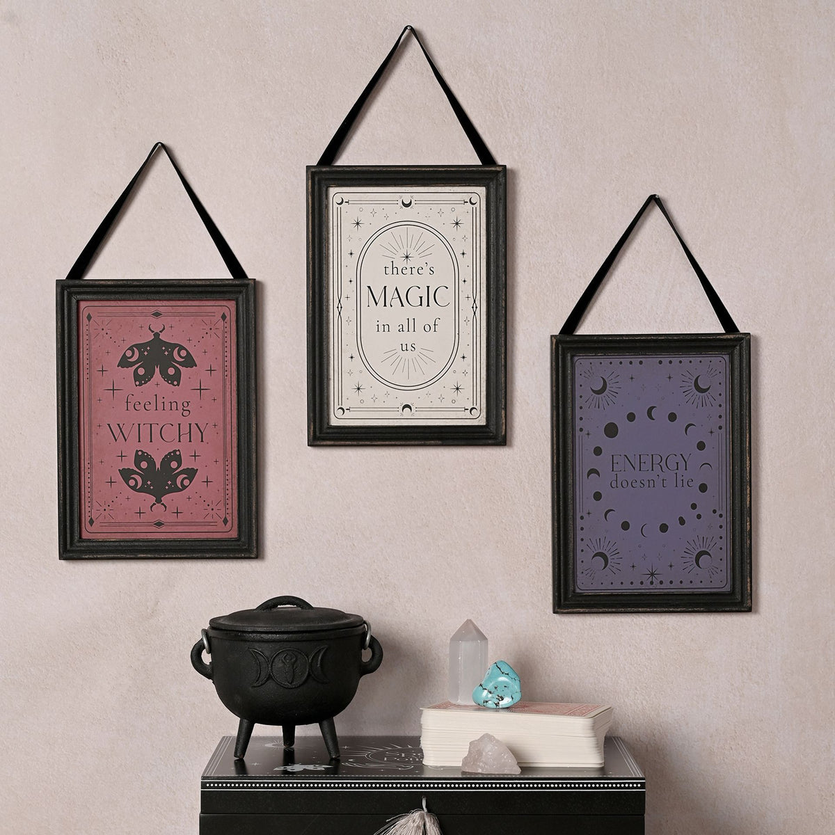 Juliana Mystic Legends Hanging Plaque "Energy Doesn't Lie"