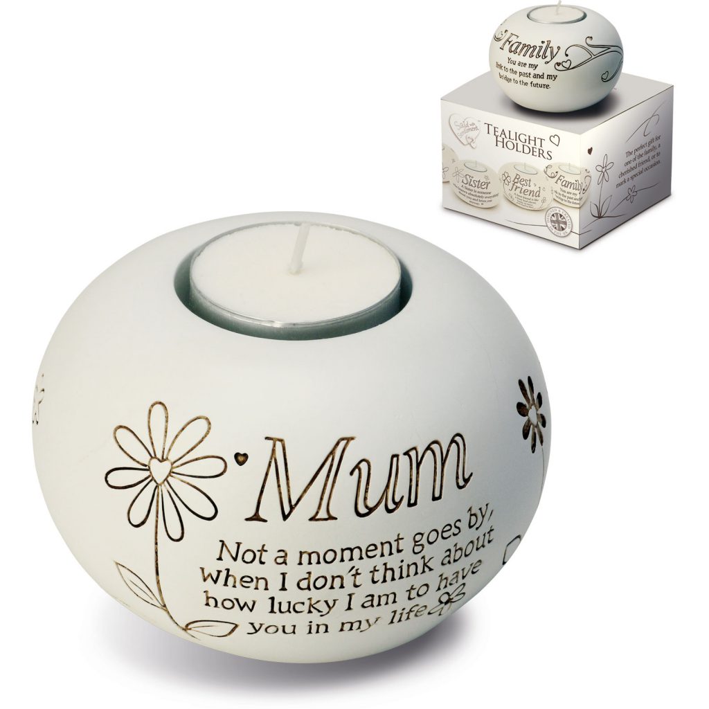Said with Sentiment Tea Light Holder Mum