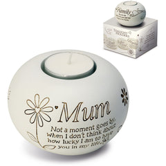 Said with Sentiment Tea Light Holder Mum