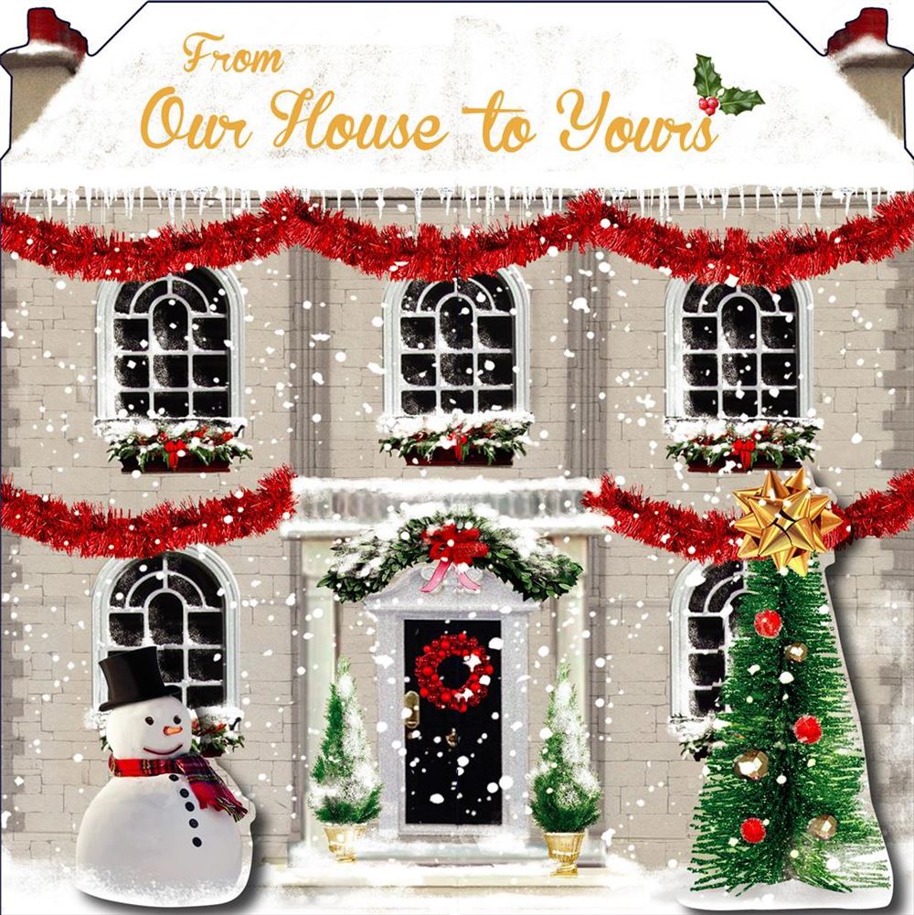 From Our House to Your House Merry Chrismas Card