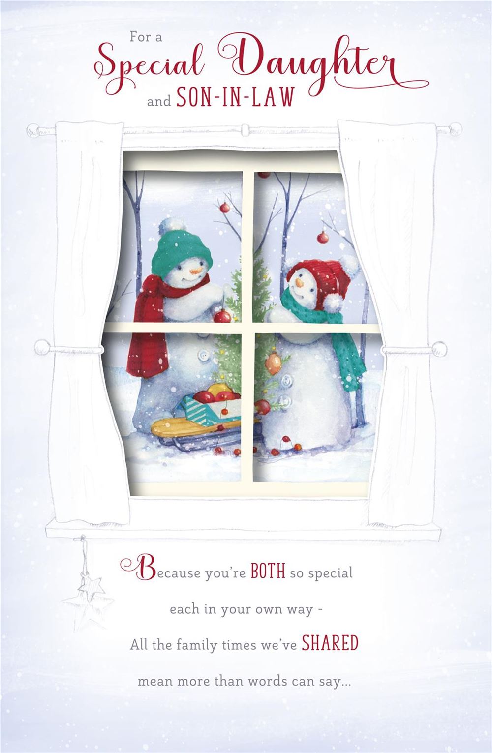 Daughter & Son-in-Law Christmas Card