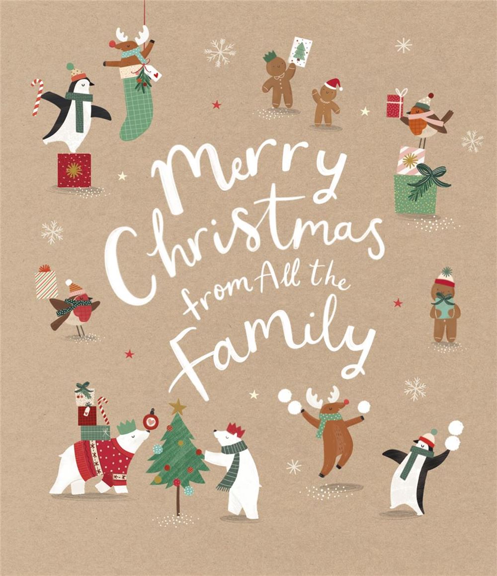 From All the Family Christmas Card