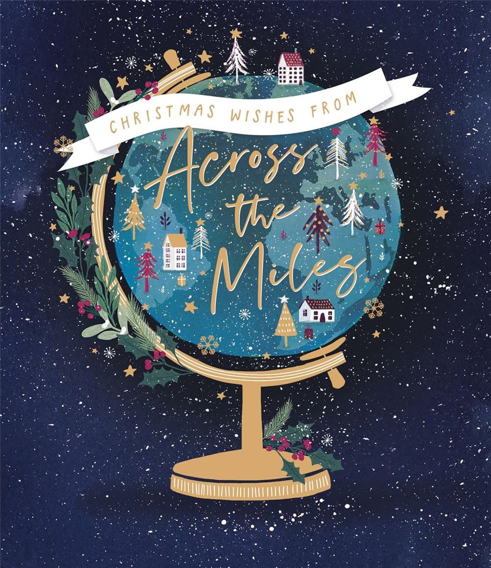 Across The Miles Christmas Card
