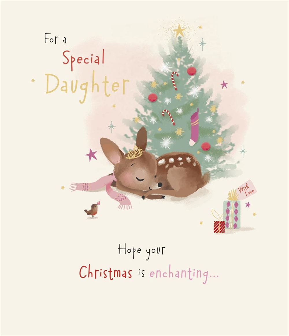 For a Special Daughter Hope Your Christmas Card