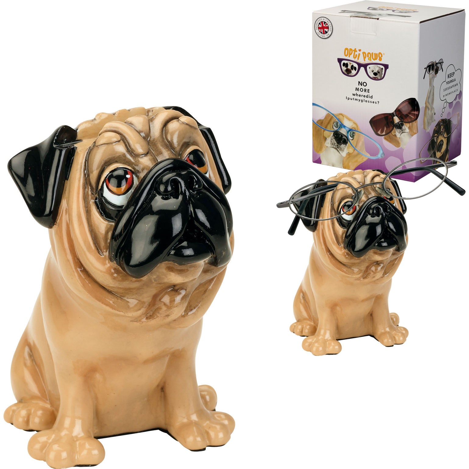 Optipaws Pug - Specs Holder