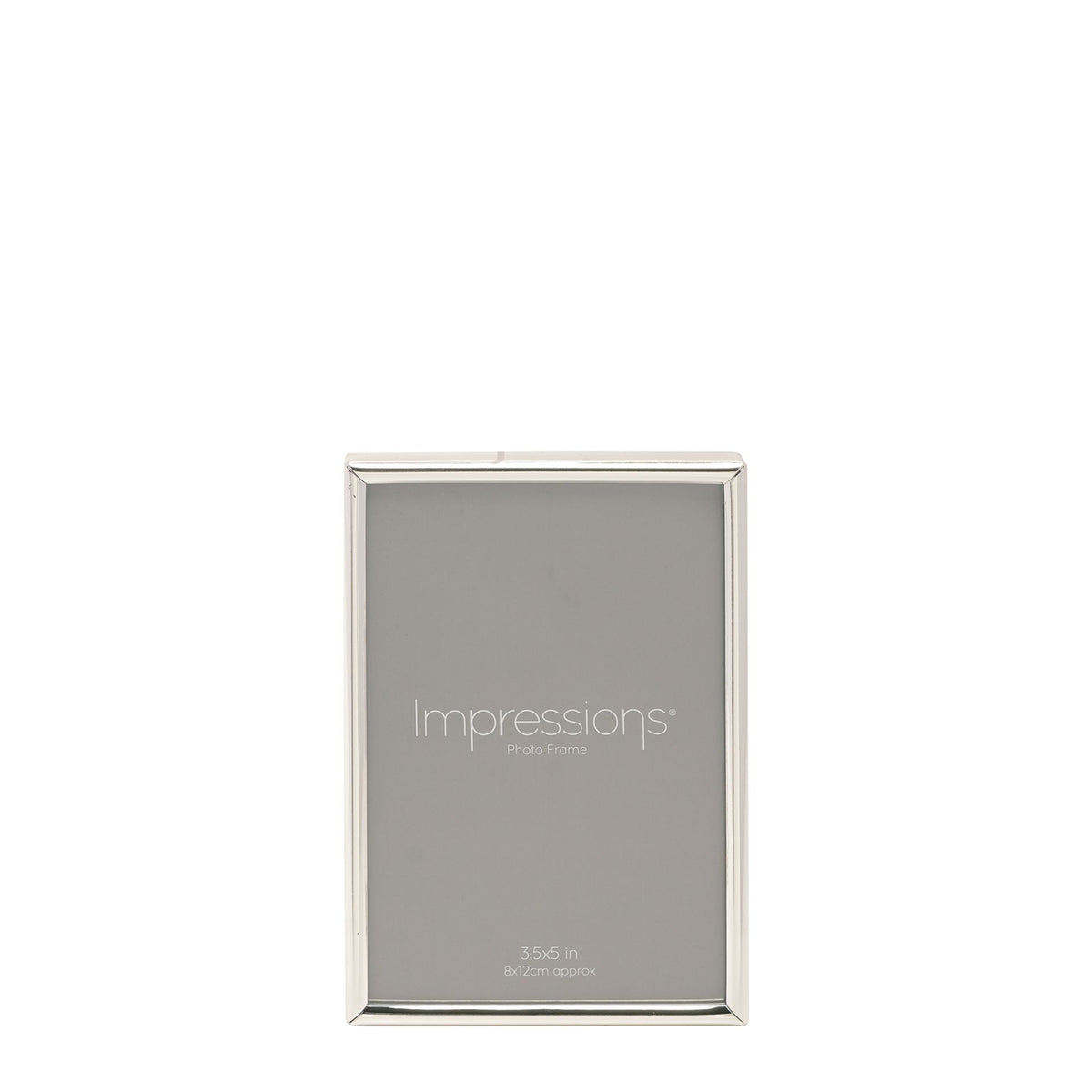 Silverplated Photo Frame Oblong Thin - 3.5" x 5"