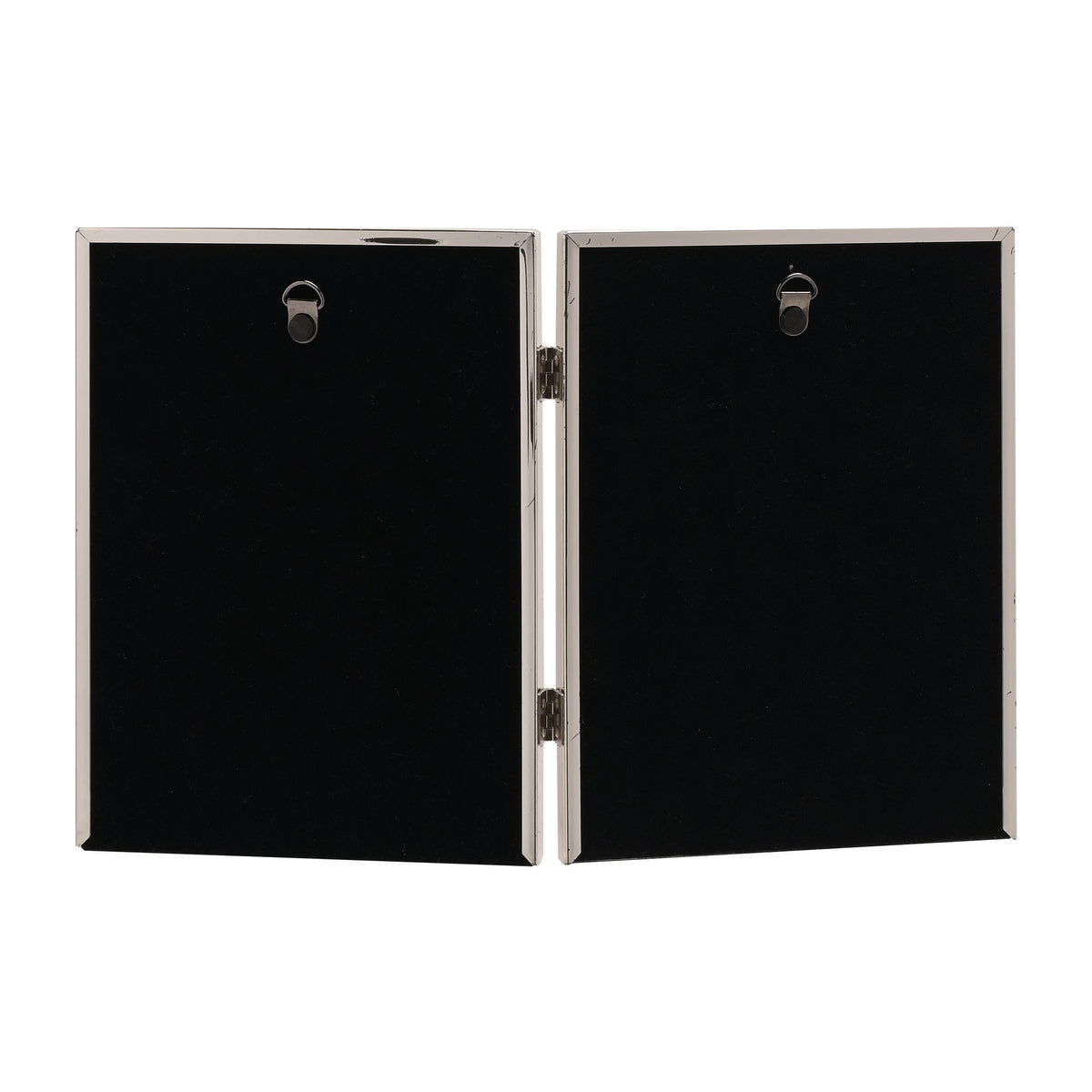Silverplated Double Photo Frame - 4" x 6"