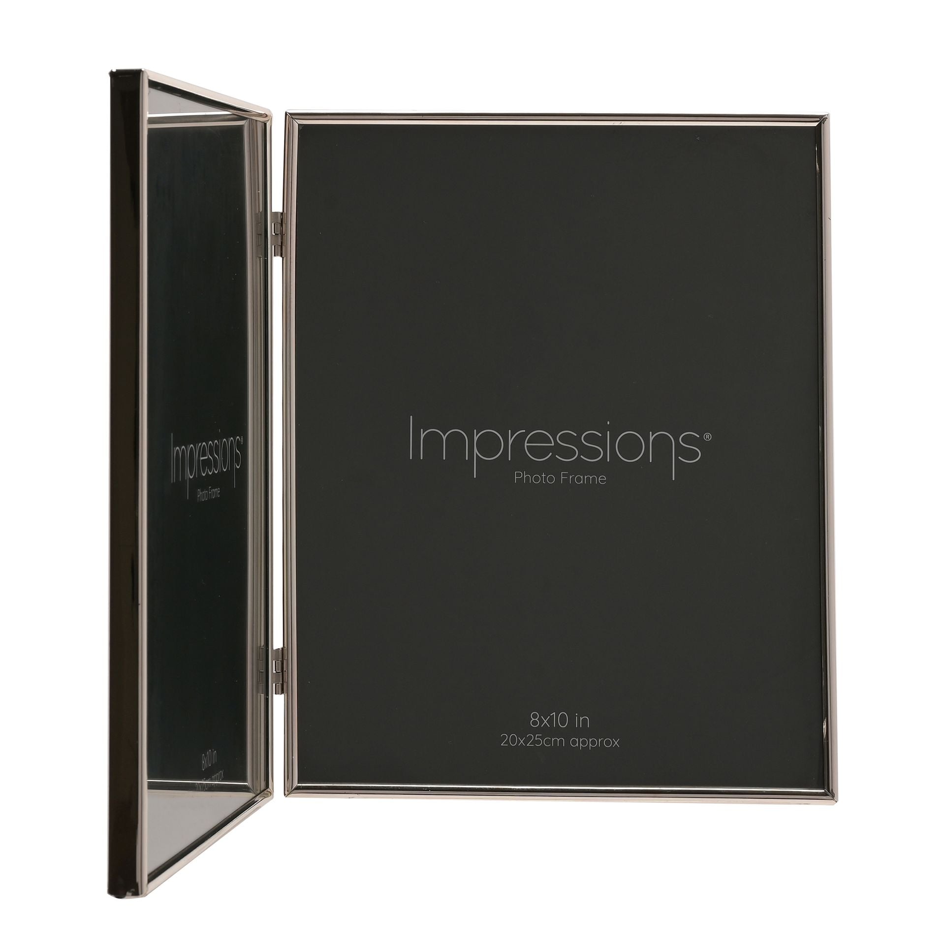 Silverplated Double Photo Frame - 8" x 10"