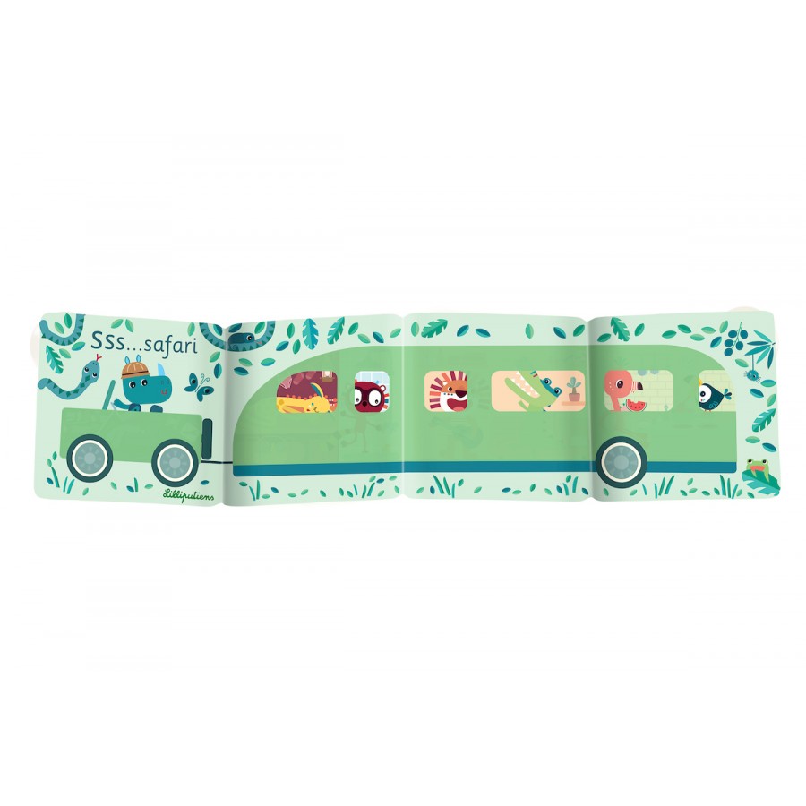 Lilliputiens Safari Magic Bath Panel