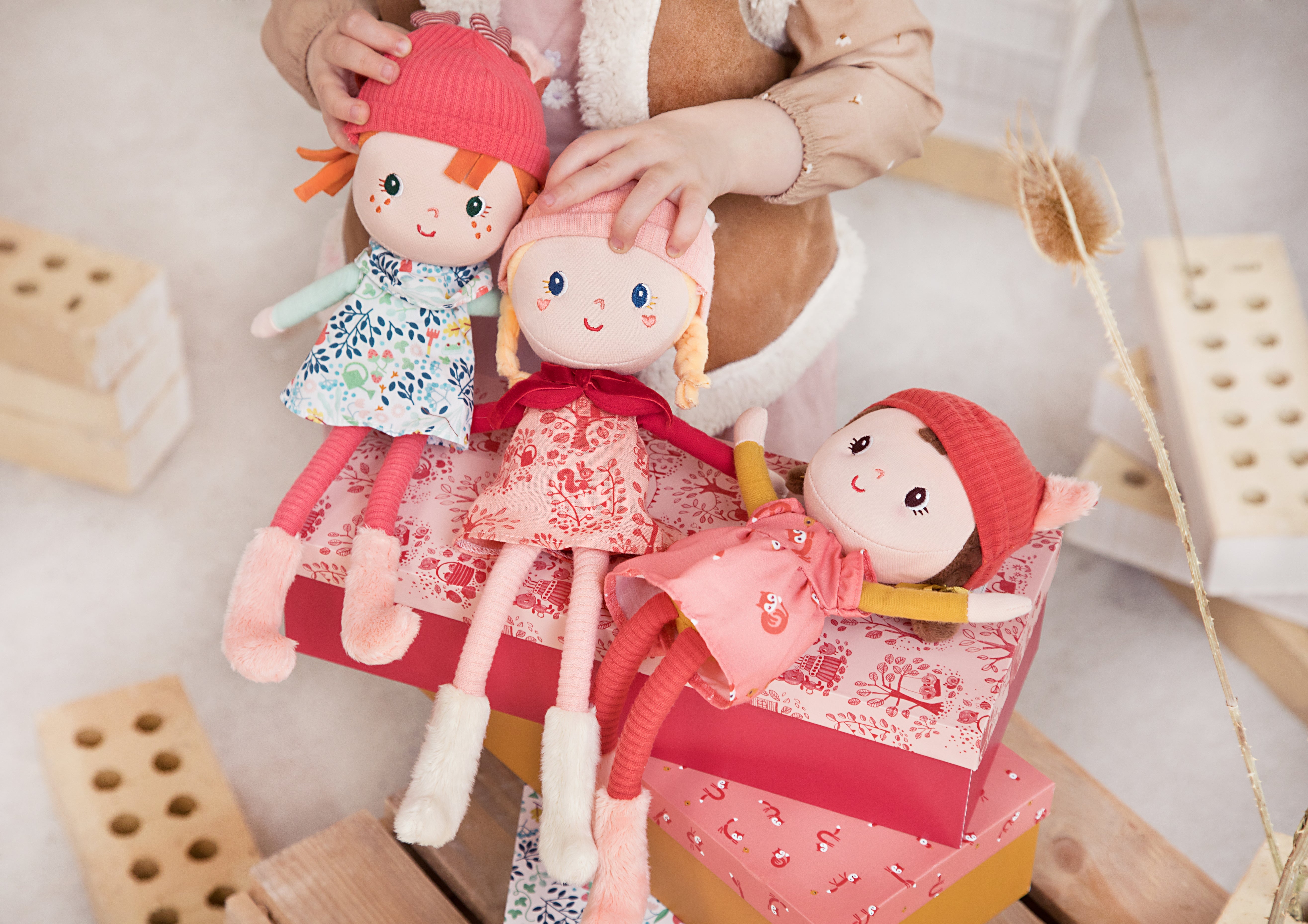 Lilliputiens Lena the Cuddly Doll - In Gift Box