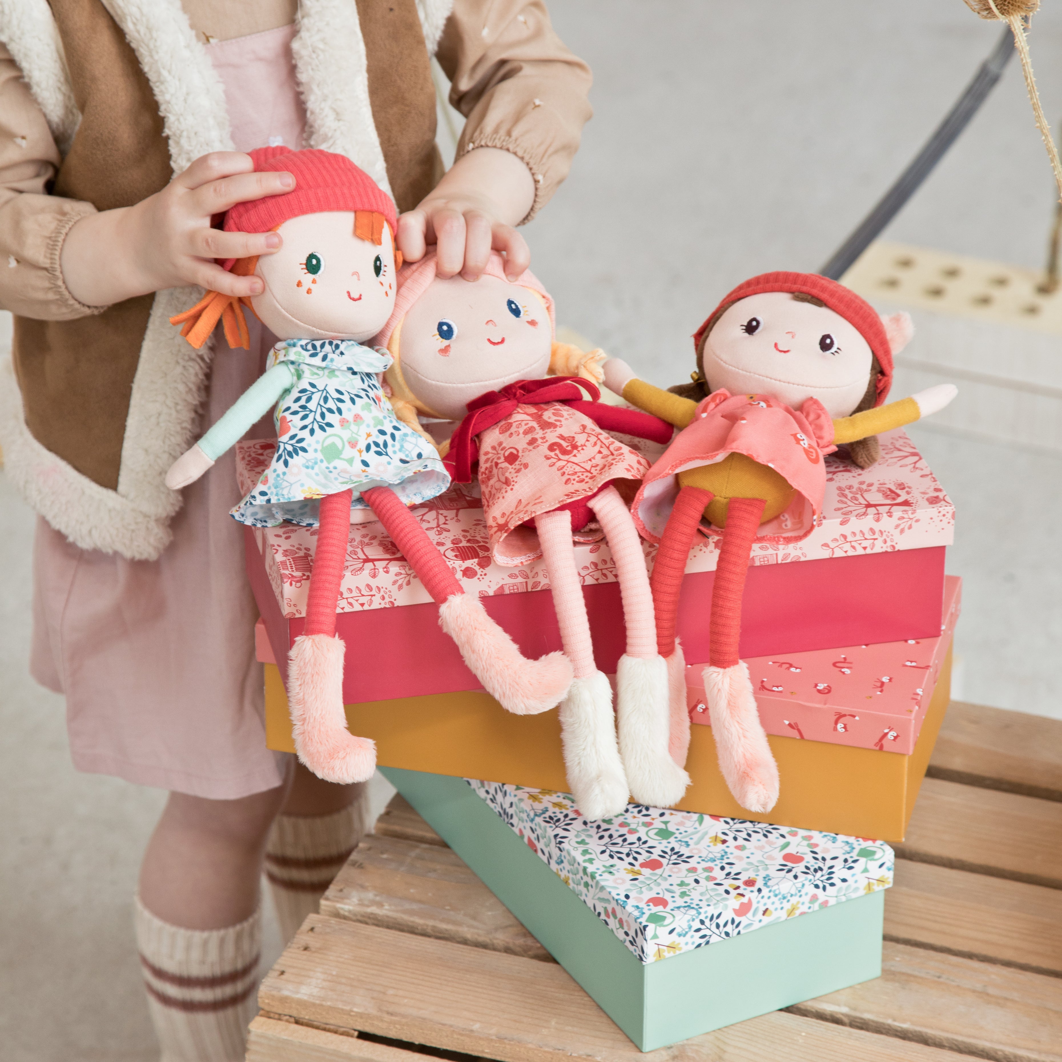 Lilliputiens Lena the Cuddly Doll - In Gift Box