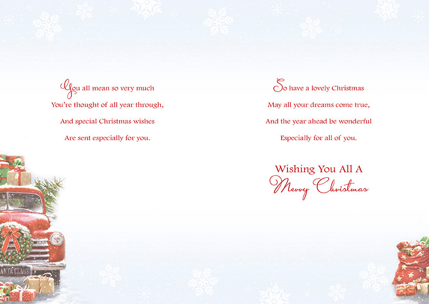 All Of You Christmas Cards - Traditional