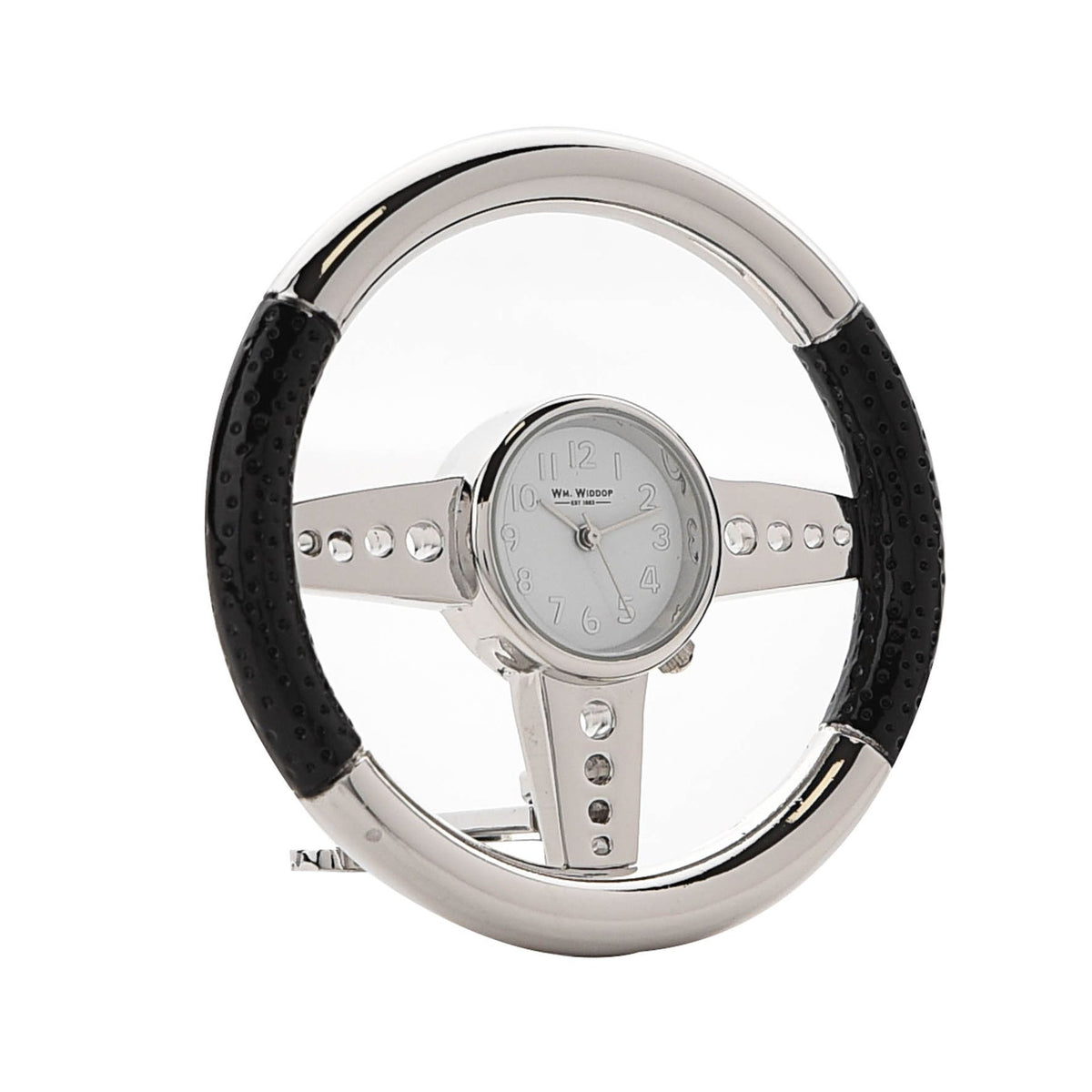 Wm Widdop Miniature Clock - Steering Wheel