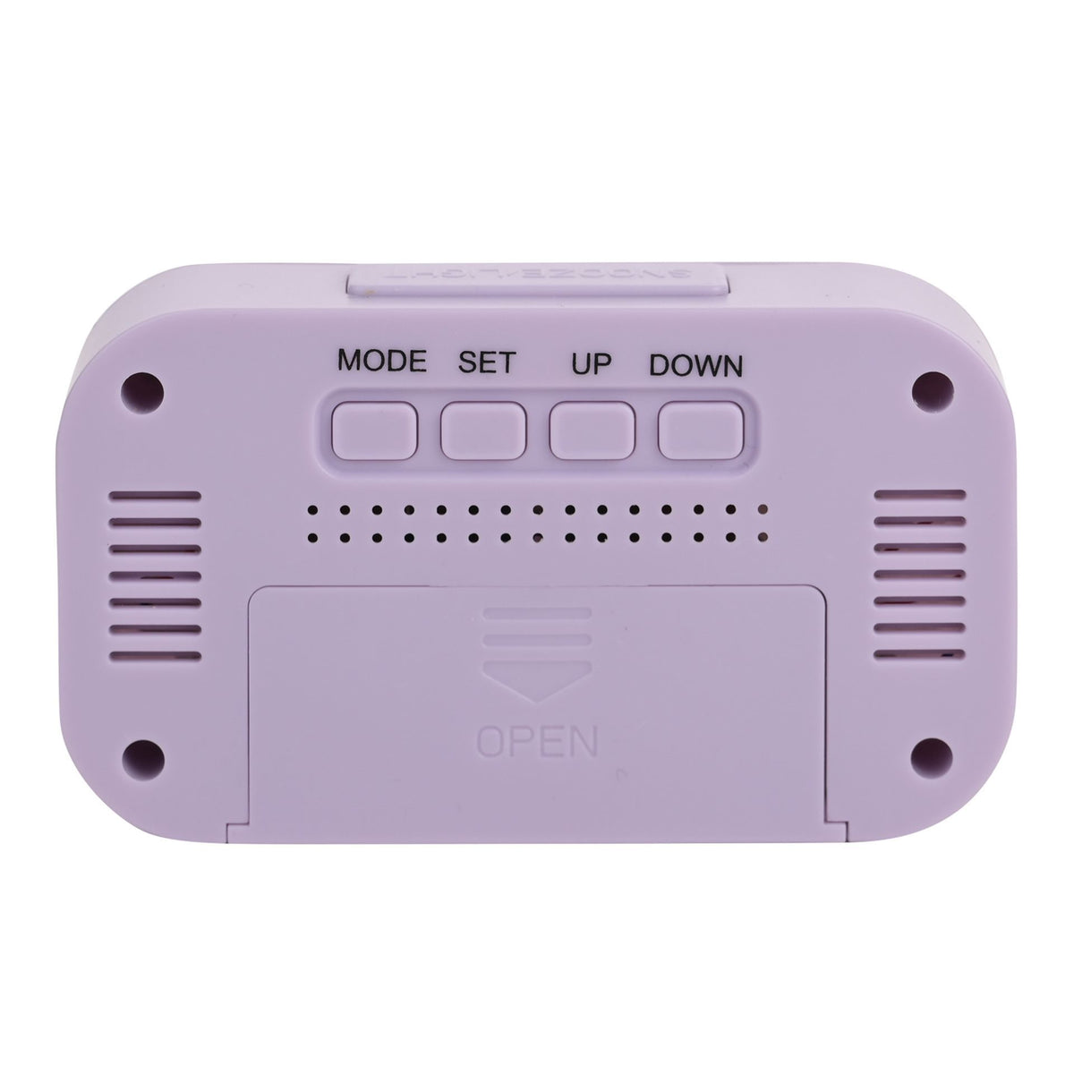 Hometime Brights Travel LED Clock - Purple