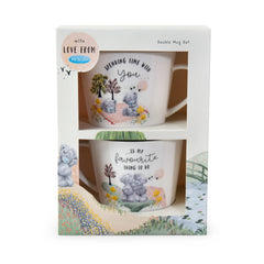 Me to You Bear Double Mug Gift Set