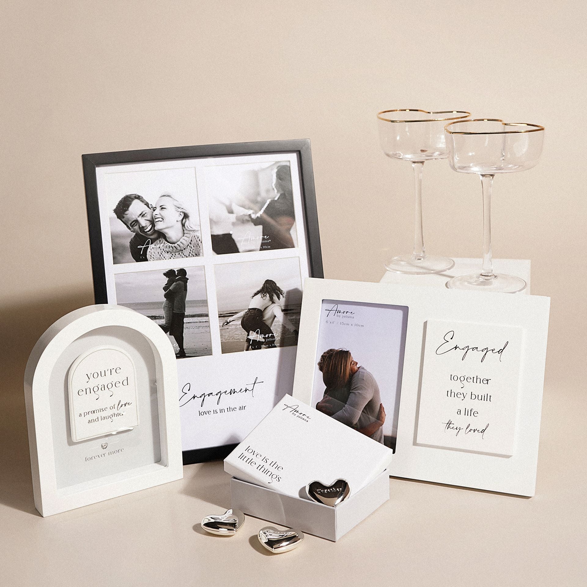 Amore Photo Frame 6" x 4" - Engaged
