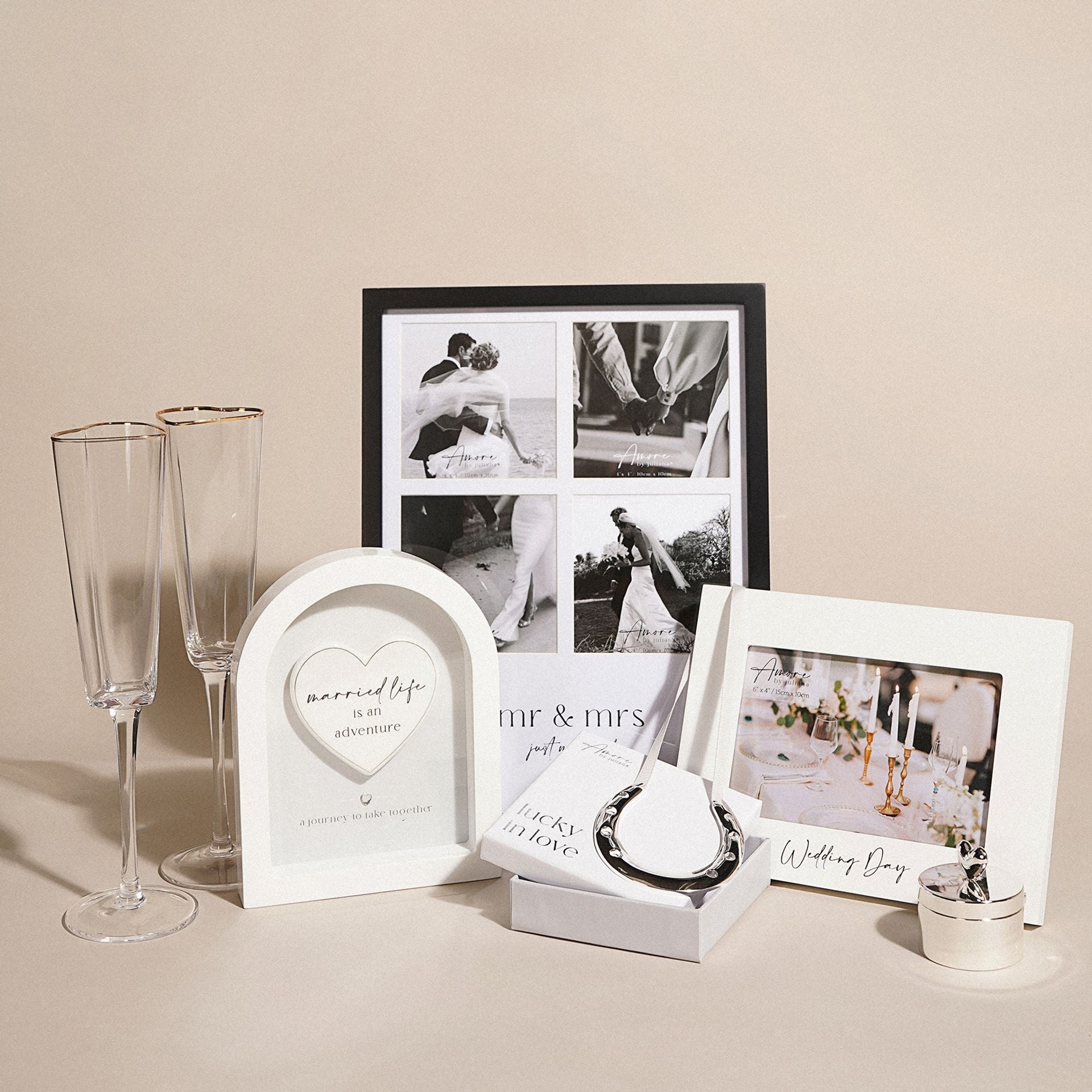 Amore Multi Aperture Photo Frame - Together They Built