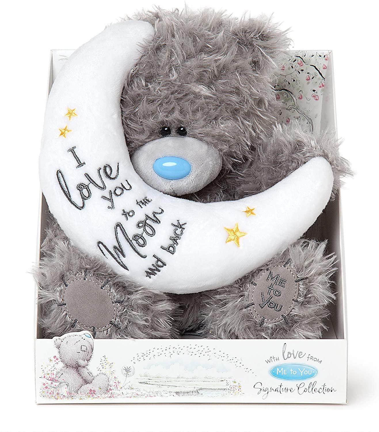 I Love You to the Moon & Back Soft Toy - Me to You Bear