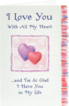 I Love You With All My Heart Card - Blue Mountain Arts