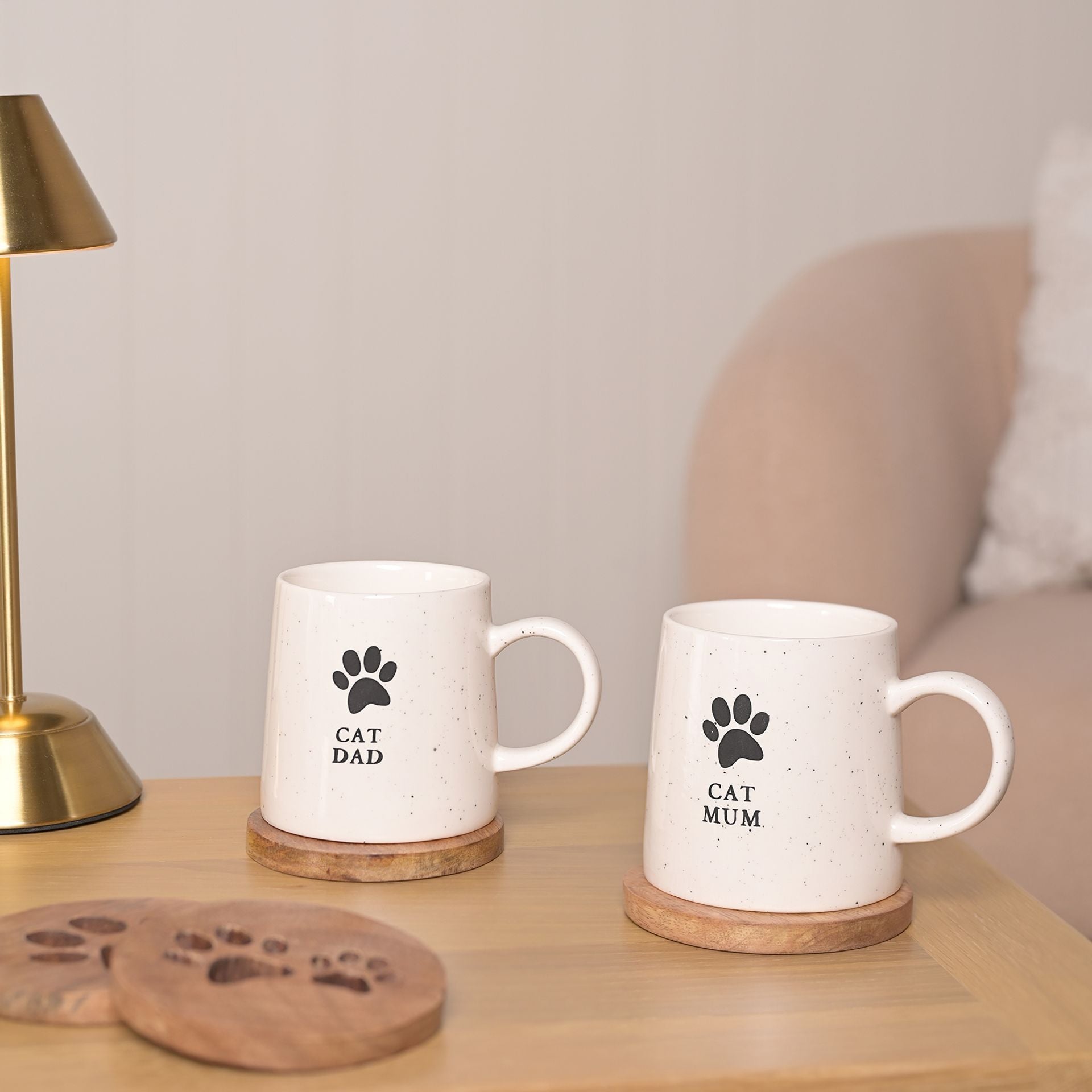 Best of Breed Paw Prints Mug - Cat Dad