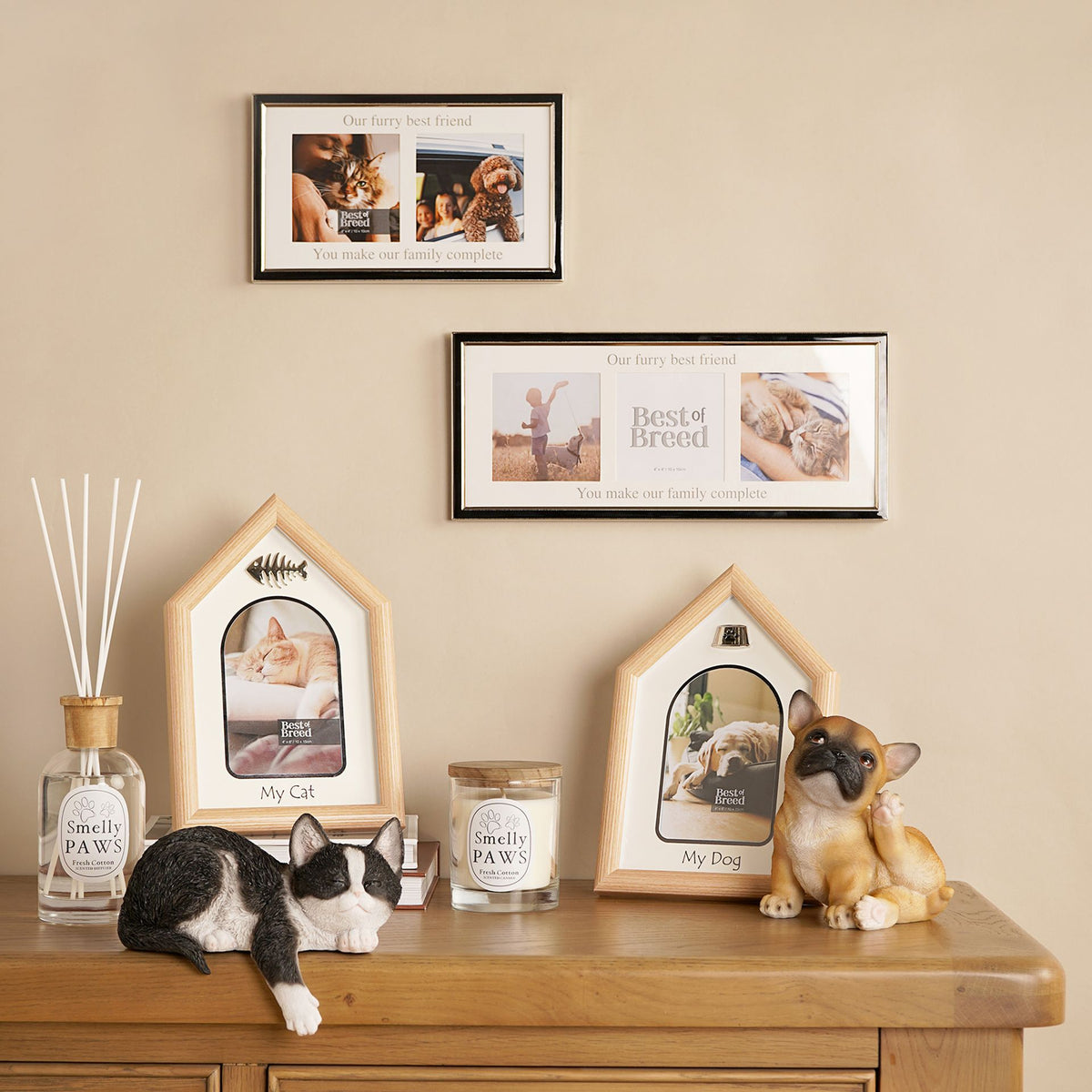 Best Of Breed Our Furry Best Friend 2 Aperture Photo Frame