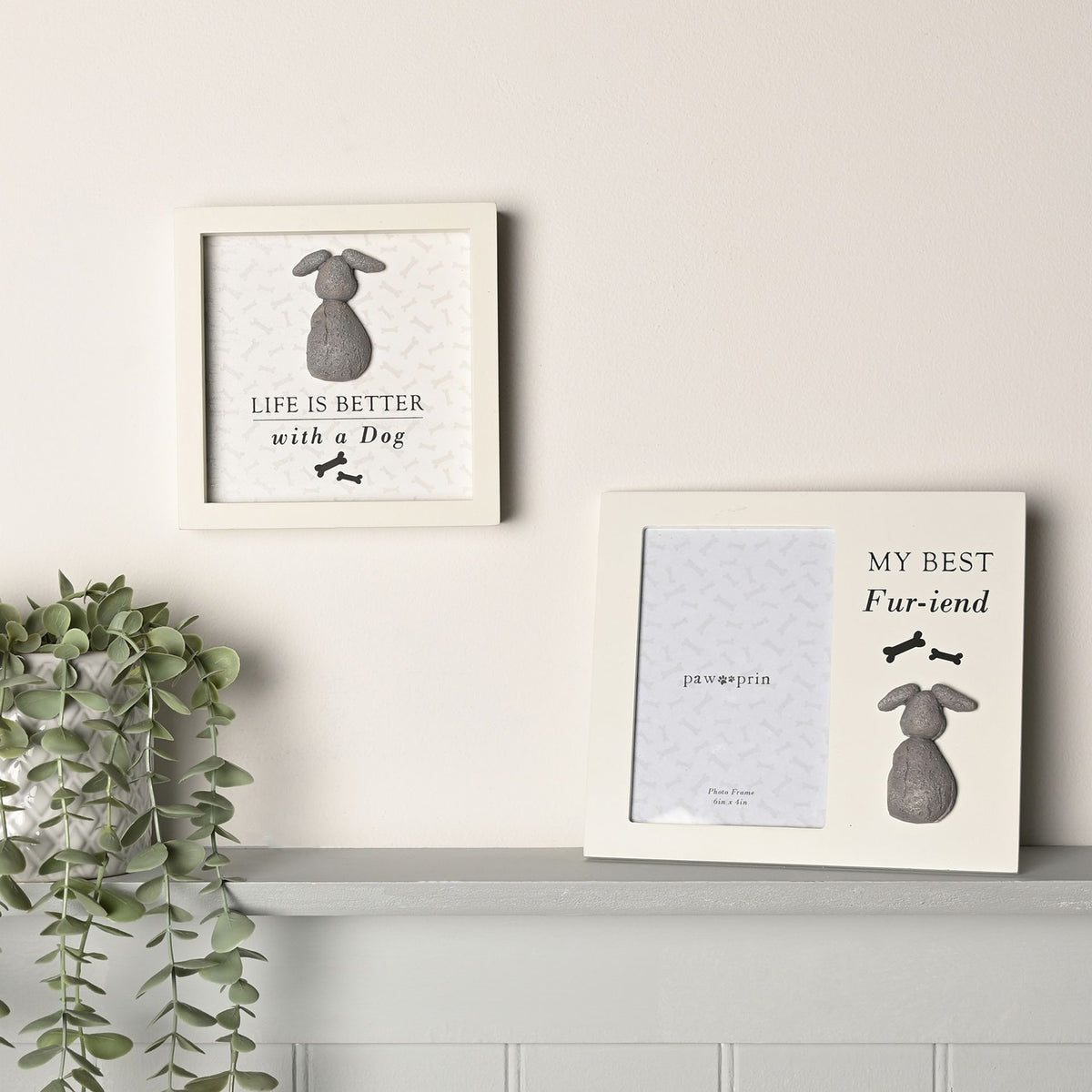 Best of Breed Framed Plaque - "Life Is Better with a Dog"