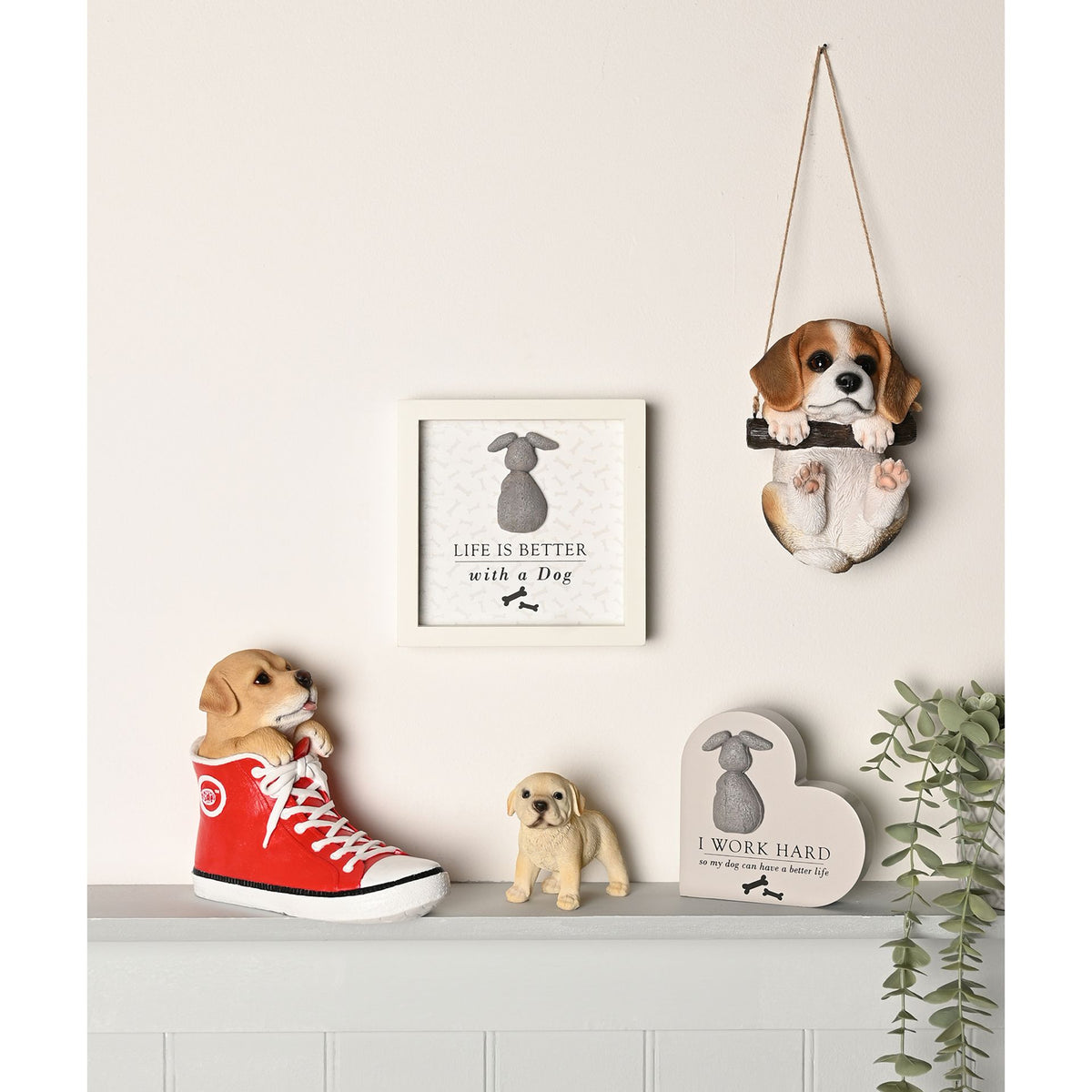Best of Breed Framed Plaque - "Life Is Better with a Dog"