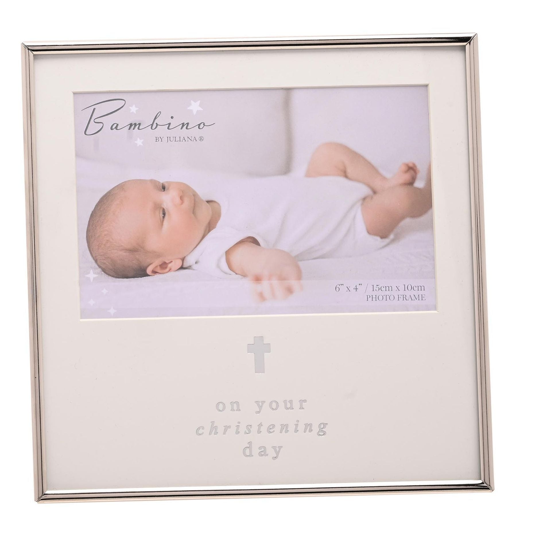 Bambino Silver Frame 6" x 4"  - Christening