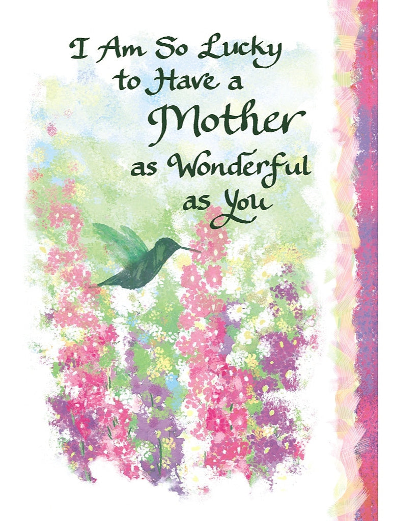 Lucky to Have a Mother As Wonderful Card - Blue Mountain Arts
