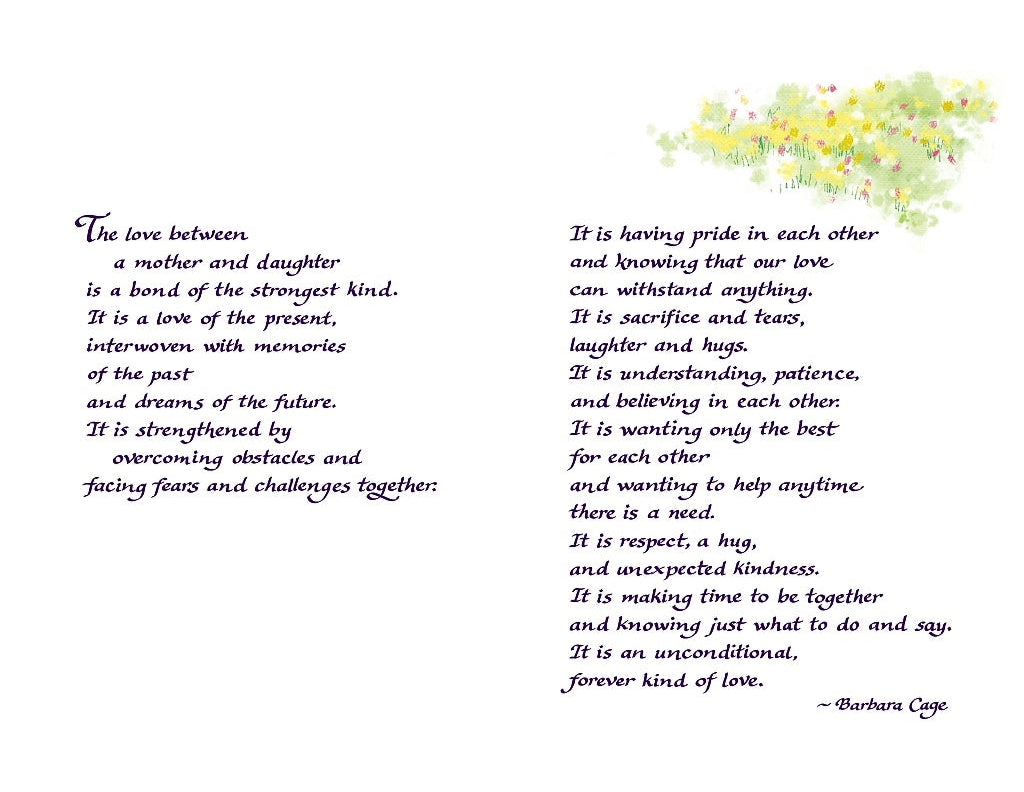 The Love Between A Mother And Daughter Card - Blue Mountain Arts