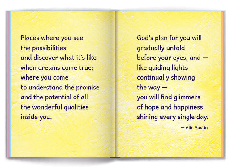 Blue Mountain Arts Keepsake Book - God Is Always Watching Over You