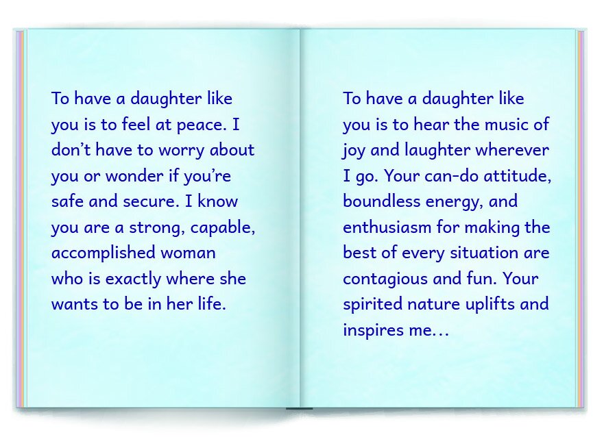 A Daughter Is Life's Greatest Gift - Keepsake Book