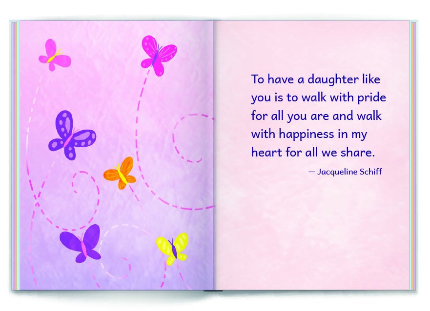 Blue Mountain Arts Keepsake Book - A Daughter Is Life's Greatest Gift