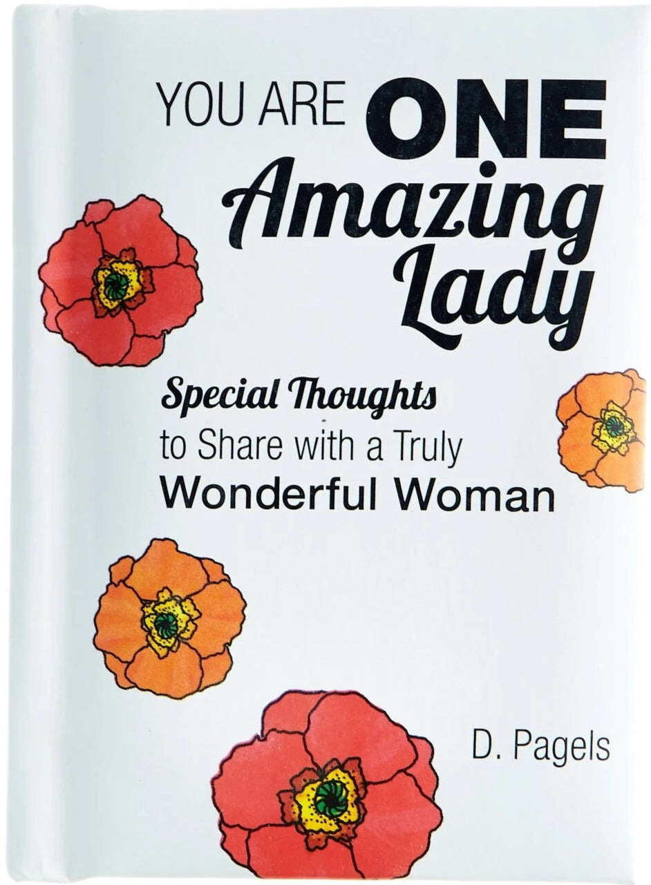 Blue Mountain Arts Keepsake Book - "You Are One Amazing Lady"