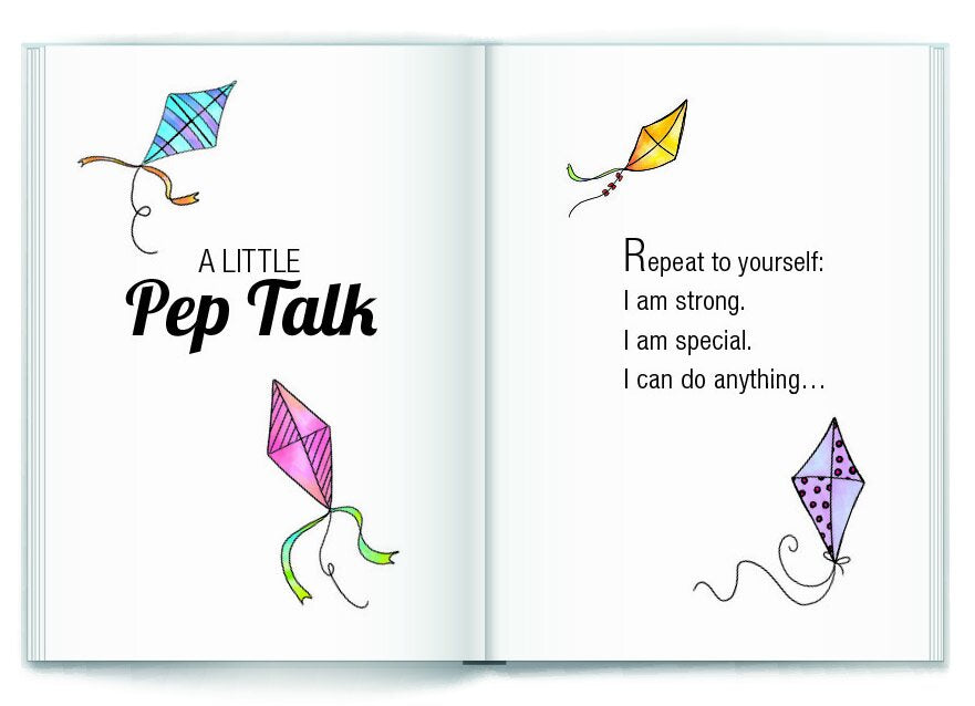 Blue Mountain Arts Keepsake Book - "Keep a Positive Attitude"