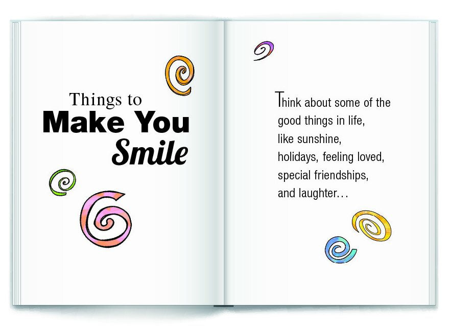 Blue Mountain Arts Keepsake Book - "Keep a Positive Attitude"