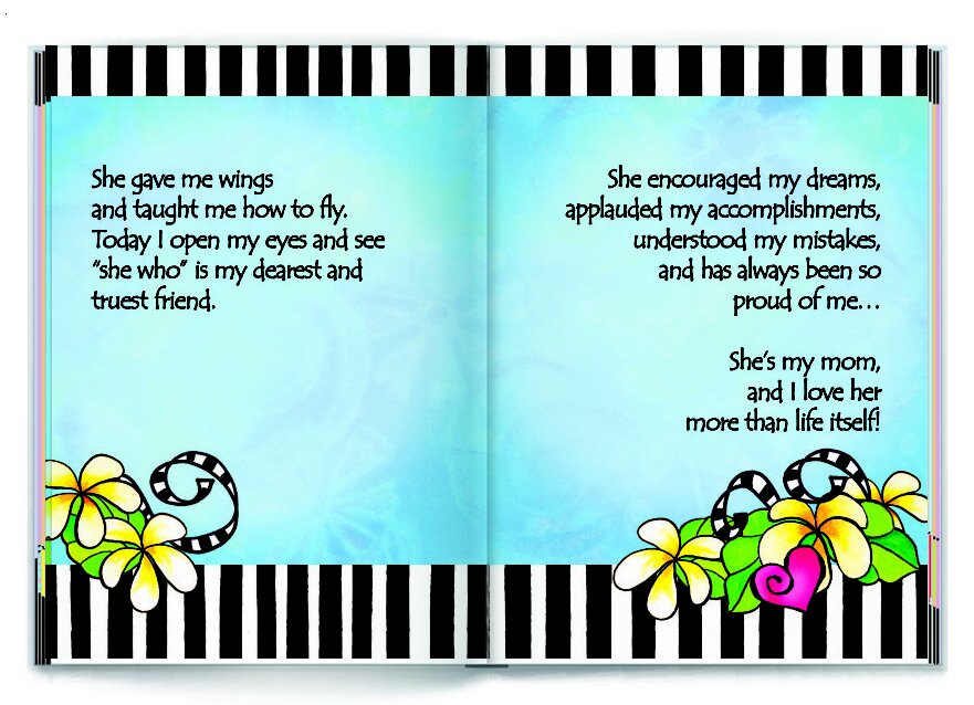 Blue Mountain Arts Keepsake Book - "I'm So Grateful You're My Mum"